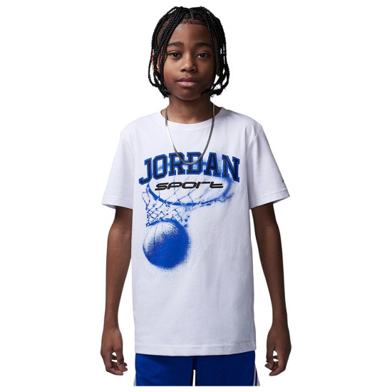 Jordan Παιδική κοντομάνικη μπλούζα Dri-FIT Sport Hoop Tee